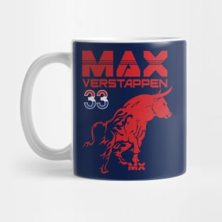 Max Verstappen 33 Formula 1 Racing Champion Mug